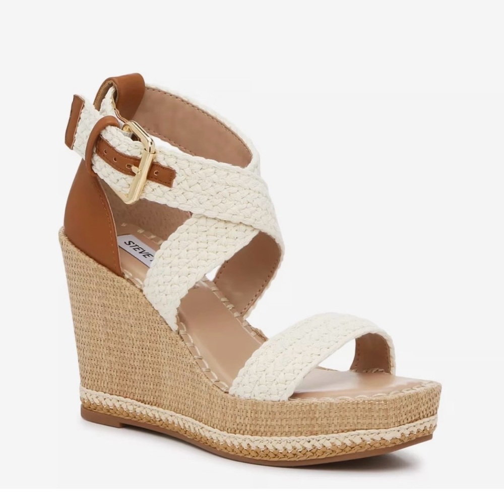 Steve Madden Tan Cali Wedge Sandal